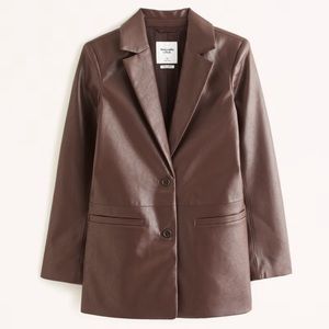 COPY - Abercrombie Vegan Leather Blazer